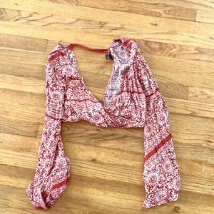 Bohemian crop top